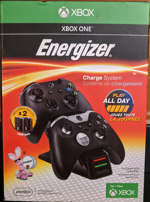 NEW Energizer Charge System Charging Doc 2x Xbox One Controllers PDP 0018 V6.0
