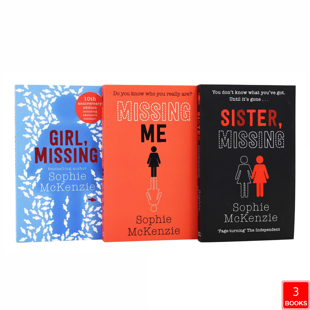 Sophie McKenzie Missing Series 3 Books Set Girl Missing,Sister Missing,Missin Me