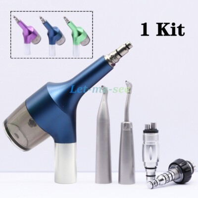 Dental Prophy Mate Air Flow Jet Teeth Polishing Kit Midwest 2/4 Hole Fit NSK EMS