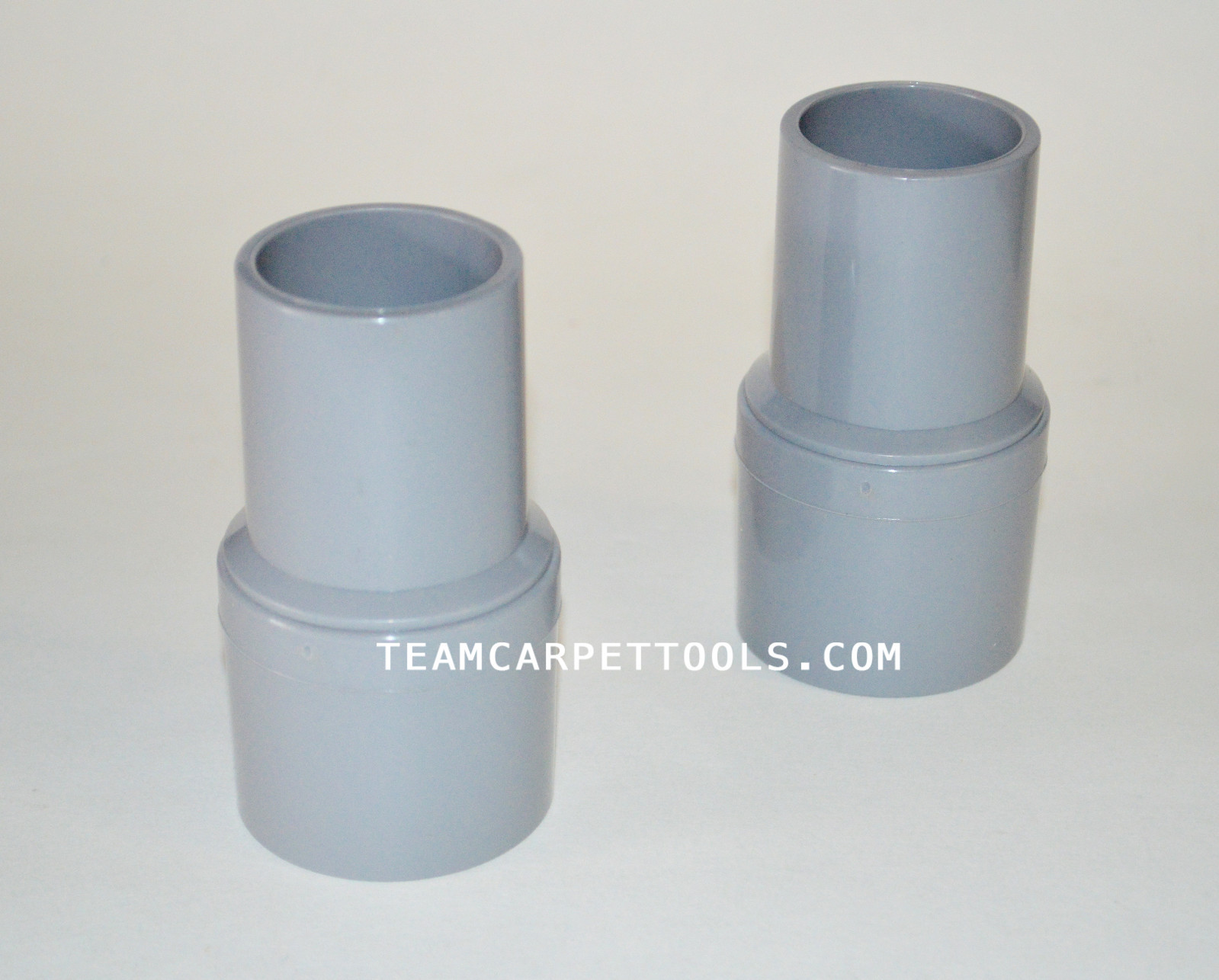 Carpet Cleaning Vacuum Hose SWIVEL Cuffs / Connectors 1.5 inches Grey