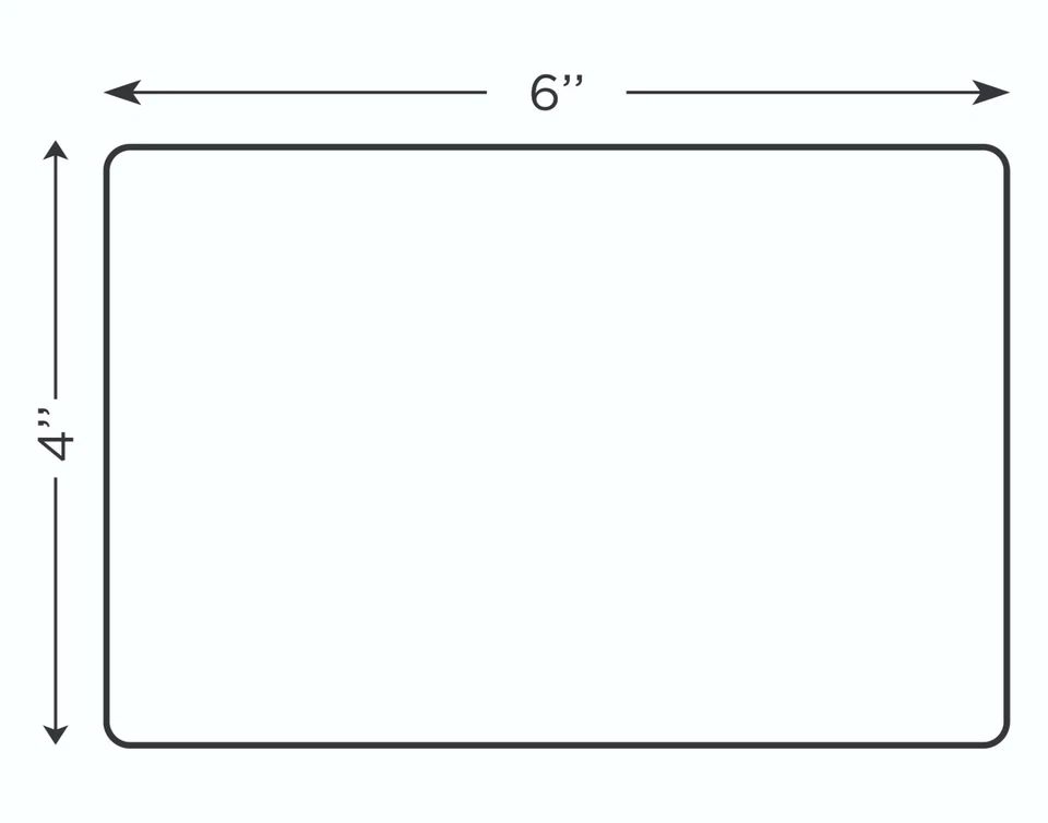 20 Rolls 4x6 Direct Thermal Shipping Labels - 450 per roll - 9000 labels - Image 4 of 4