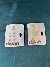 CLAIRE'S Girls Flowers Earrings New Fashion Jewelry