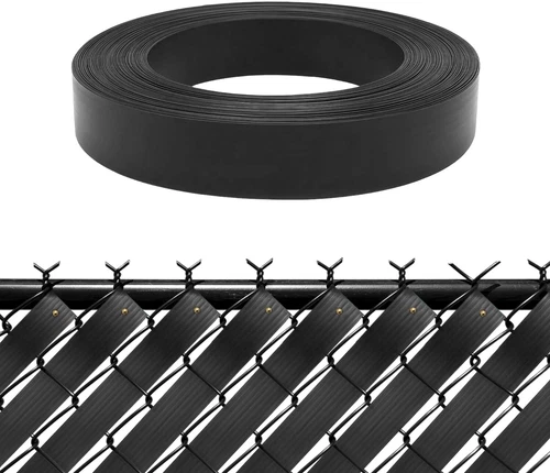 Black View Blocking Sichtschutzband Gewebe für Maschendrahtzaun 75m/250ft Rolle UV R - Bild 1 von 7