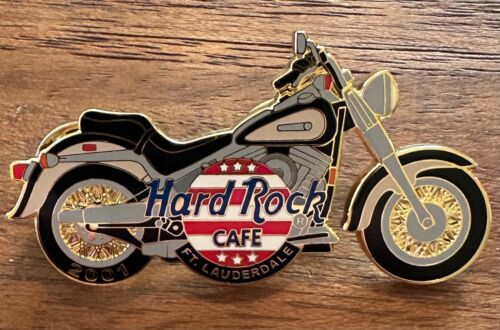 Pin événement moto Hard Rock Cafe Ft. Lauderdale 2001 édition limitée 2001 - Photo 1 sur 2