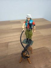 GI Joe Mutt & Junkyard Figure w/ Dog & Leash 1984 Vintage ARAH MP K9