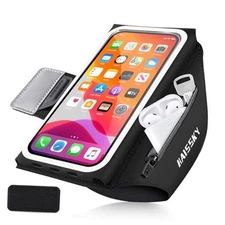 Arm Band for Phone for Running with Earphone Bag, Cell Phone Holder Case