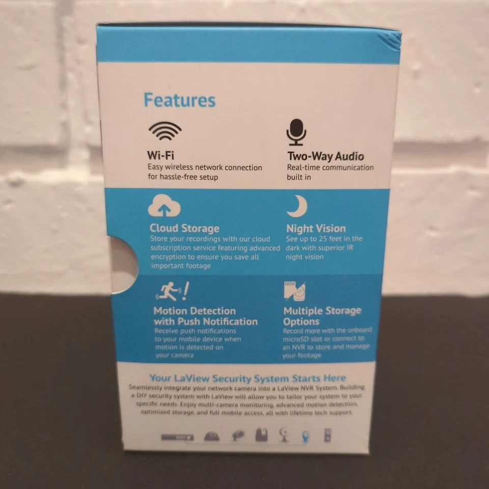 LaView  1080p HD Wifi Security Camera One Dot - PWF812B-U - Image 3 of 4