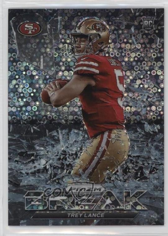 2021 Panini Prizm Prizm Break No Huddle Prizm Trey Lance #PB-7 0ta9