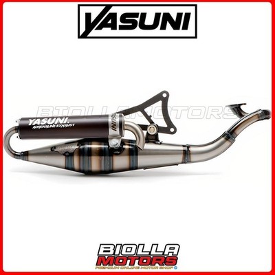 TUB901B AUSPUFF YASUNI Z BLACK PGO BIG MAX 50CC AC HOMOLOGATA / APPROVED