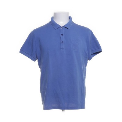 Versace Collection, Poloshirt, Größe: L, Blau, Einfarbig, Herren #l6A