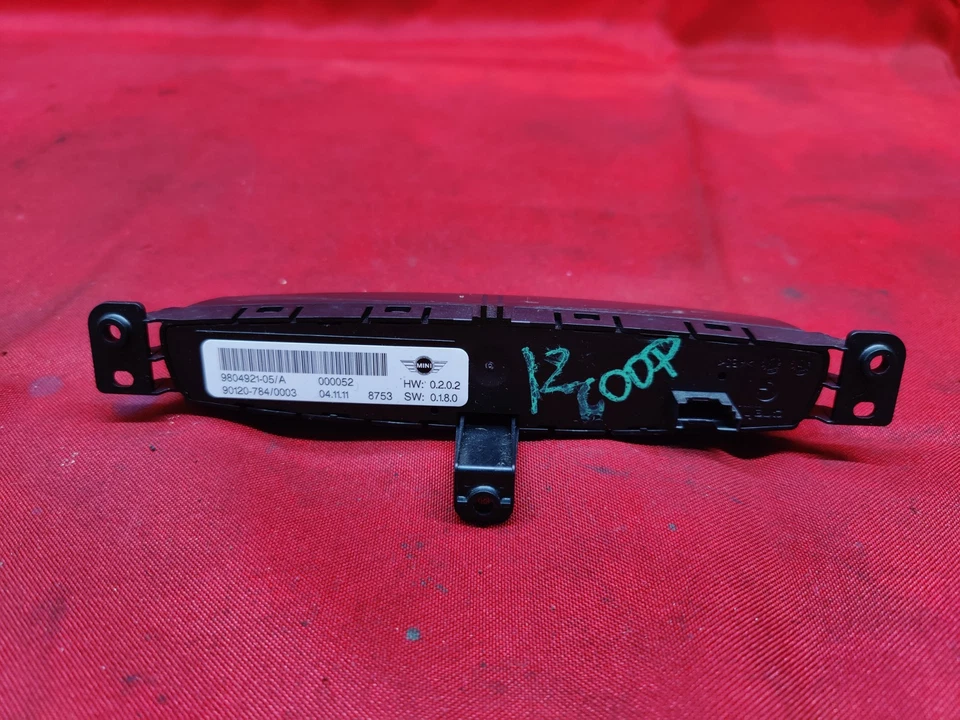 MINI COOPER 2011-2016 LUZ ANTINIEBLA DEPORTIVA BOTÓN TRACCIÓN INTERRUPTOR PANEL DE CONTROL OEM Foto 4 de 4