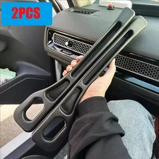 Car Seat Gap Filler Leak-Proof Strip Side Seam Plug Phone Wallet Holder Universa