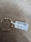 14k Yellow Gold 13 Round Natural Prong Set Band Ring Size 7  — photo 6