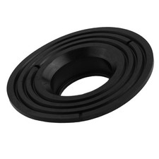 Silicone Adaptor for Floor Drains Conveniently Adjusts from 2'' to 4'' Sizes