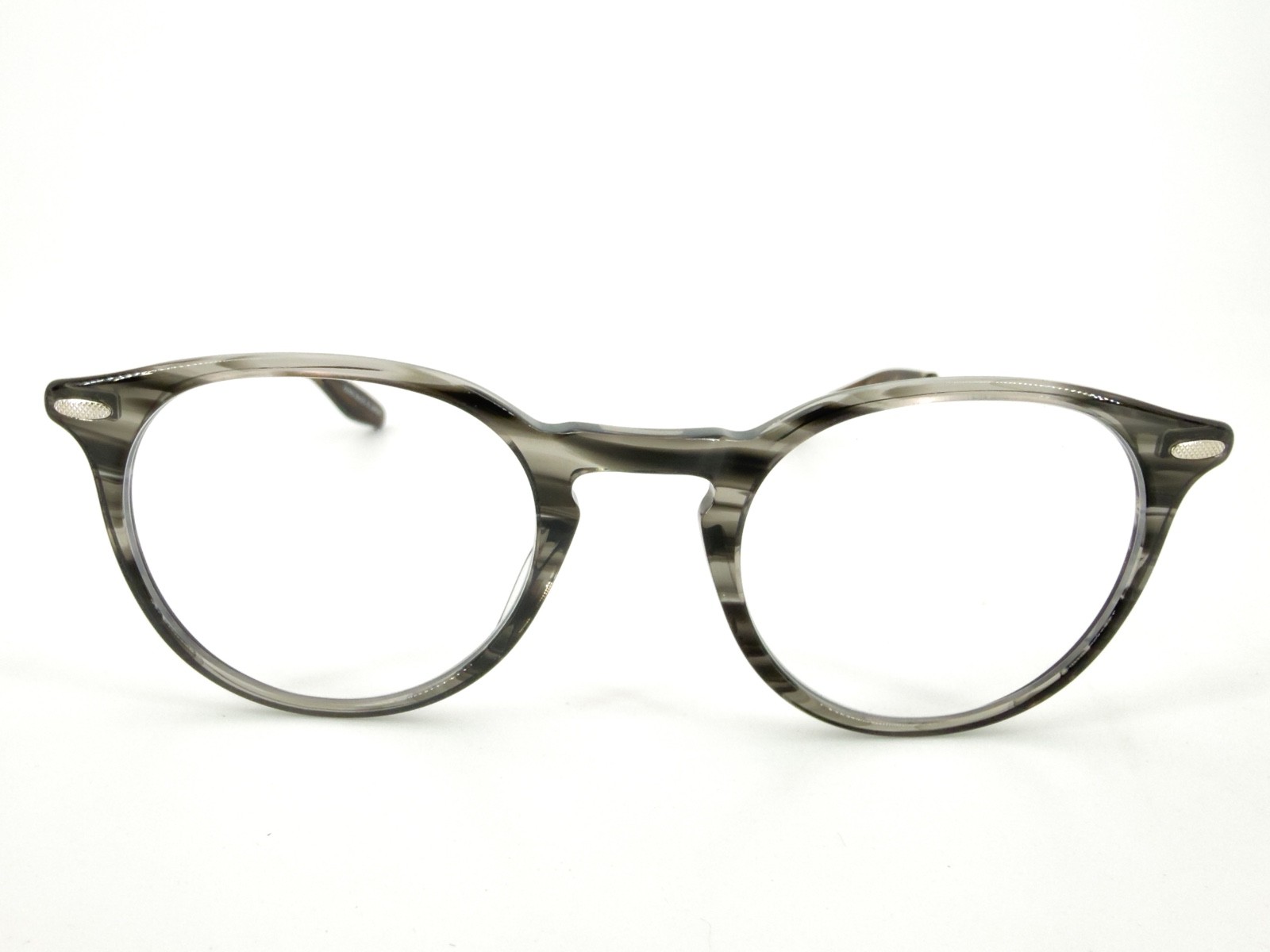 Barton Perreira Costello Eyeglasses FRAMES GRM/PEW 47[]22-148 Gray Stripe L672