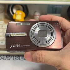 Olympus u780 Digital Camera 7.1MP 5x Optical Zoom English Language AF Lock Brown