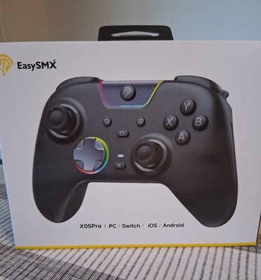 EasySMX X05Pro Wireless PC Controller   Quiet-Press Buttons, 2-Stage Impulse
