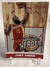 James Harden 2013-14 Panini Prestige - Hardcourt Heroes Insert Card #7