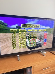 ✅Sega Saturn Game Console Black Mk1 Nice Condition Complete With Sega Rally