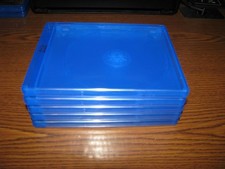 Qty 5 -1-Disc Blu-Ray Viva Elite Case - 12.5mm - Free Shipping