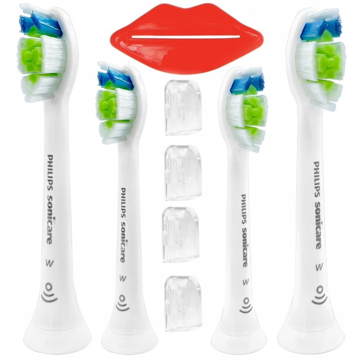 Brossette De Rechange Philips Sonicare S Sensitive HX6052 - Pour Brosse à Dents électrique, Blanche, Neuve