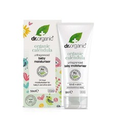 Dr Organic Organic Calendula Unfragranced Baby Moisturiser 50ml