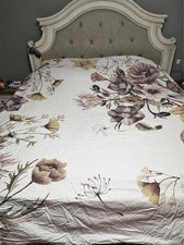 Madison Park Mauve KING 100 Cotton 3 PCS REVERSIBLE Duvet Cover Set