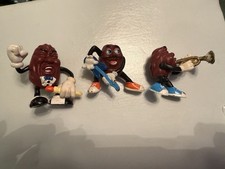 Vintage The California Raisins Toy Figurines 1987 Band