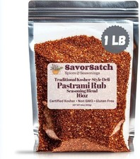 Pastrami Rub Seasoning Spice Blend - Resealable Pouch | Bulk Pack for