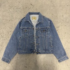 Vintage Gap Denim Trucker Jacket Mens Sz M Medium Wash 100 Cotton Indonesia