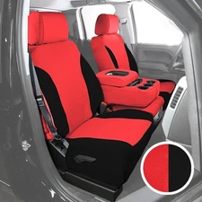 For Subaru Legacy 23-24 NeoSupreme 2nd Row Red w Black Custom Seat Covers