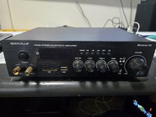 Rockville SingMix 5 2000W Receiver Mixing Amplifier with Bluetooth/Echo - Black