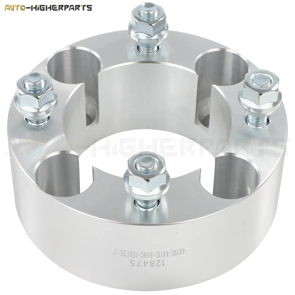 Espaçadores de roda 84mm para 2008-2016 Suzuki King Quad 400 2 peças 2" 4x110 10x1.25 - Imagem 3 de 4