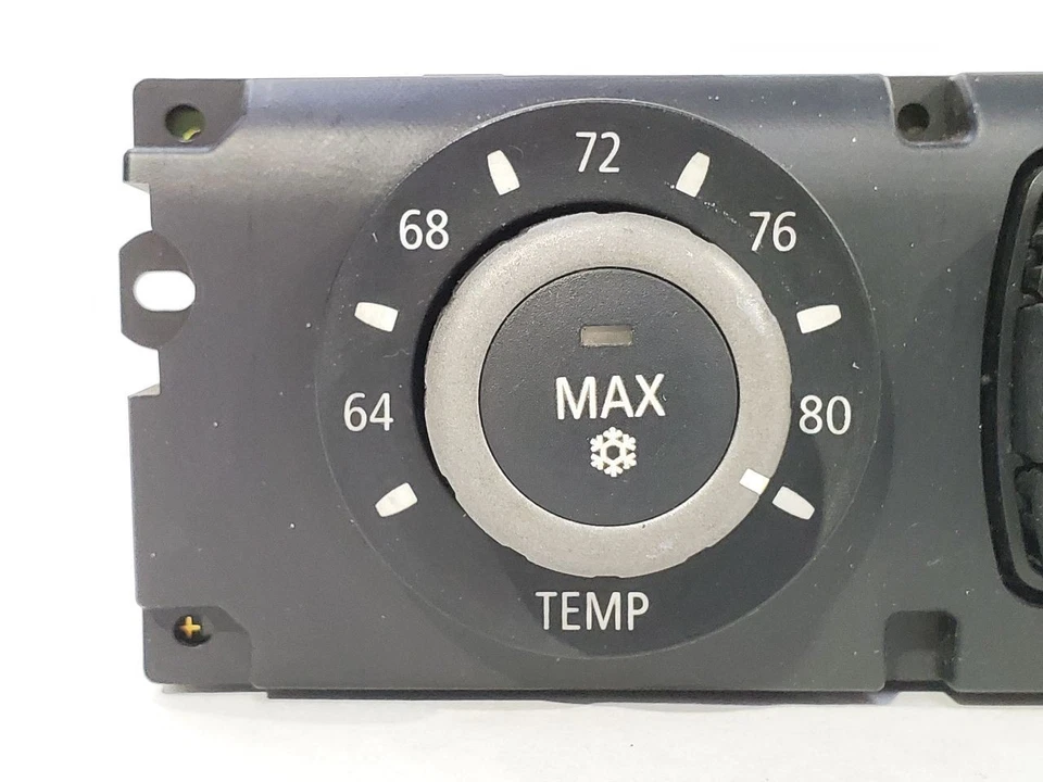BMW 525I 2005 2006 2007 OEM AC control de temperatura 64116956828 Foto 3 de 4
