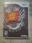 Guitar Hero: Warriors of Rock (Nintendo Wii, 2010)  No  Manual  TESTED