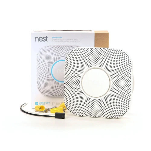 Google Nest Protect GS3005PWLUS Wired Smoke & CO Detector 2nd Gen