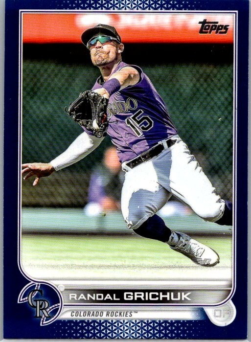 2022 Topps Update Series - Randal Grichuk #US27 Royal Blue