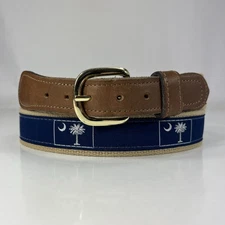 ZEP-PRO South Carolina Flag Belt - Made in USA - Men's Size 36