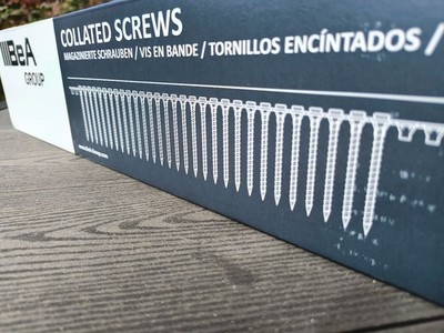 BeA Schnellbauschrauben Magazinschrauben Grobgewinde 3,9x30mm gegurtet 10tsd St.