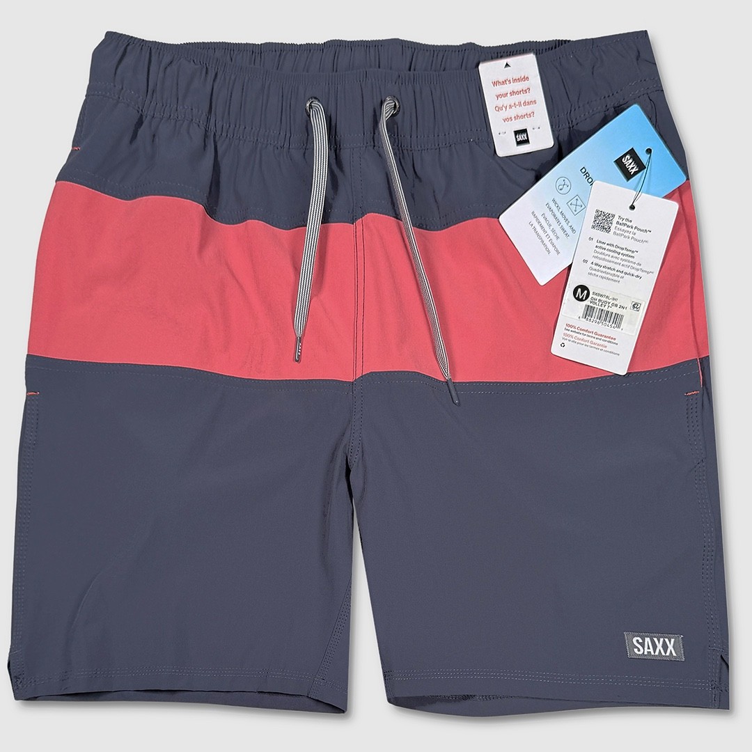 SAXX Oh Buoy 7 Volley Swimsuit Swim Trunks - NWT Mens Medium - 49164-H7 6190₽