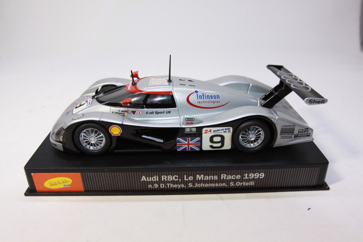 Slot IT 1/32 slot car Audi R8C #9 LeMans 1999 ref#SICA01e NEW | eBay