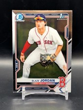 Blaze Jordan 1st Bowman Chrome 2021 Bowman Prospects BCP-71 Red Sox Cardinals 