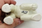 Vintage Ceramic Kitten Cat White Amber Eyes Quon Quon Japan MCM XXXI — photo 8