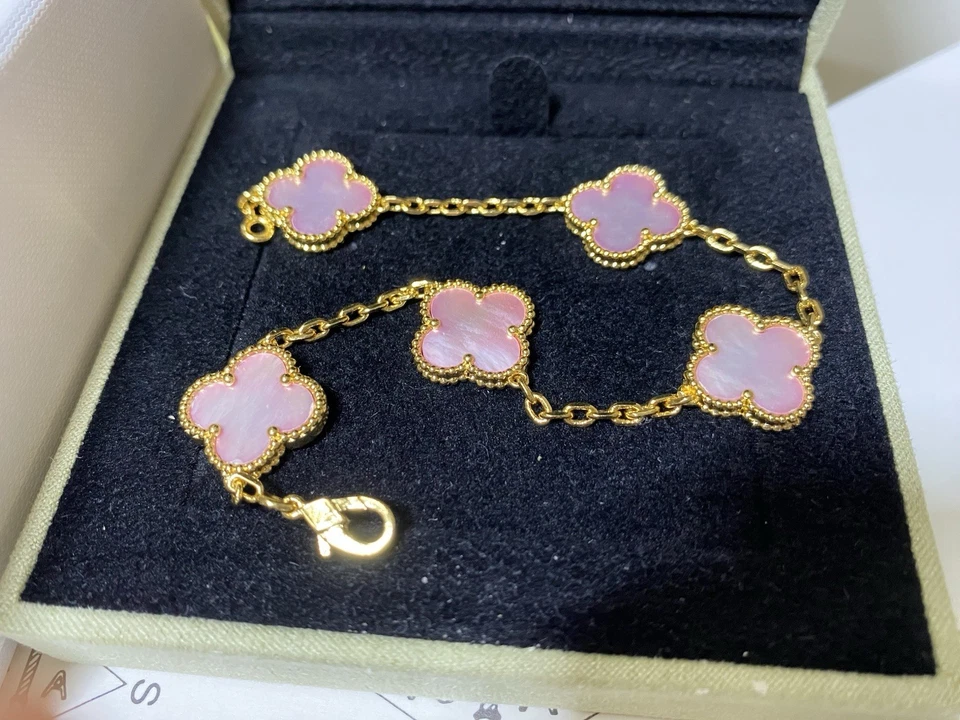 Juego de collar pulsera con caja y bolsa Foto 4 de 4