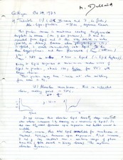 NOBEL PRIZE in PHYSIOLOGY or MEDICINE 1969 Max Delbrück autograph scientific man