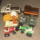 Lot Of Tonka and Buddy L Trucks Tractors And Jeep