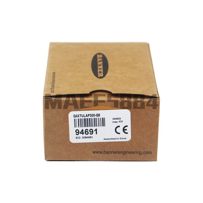 NEW BANNER Q4XTULAF300-Q8 Photoelectric Sensor Fast shipping 12-30V dc US STOCK