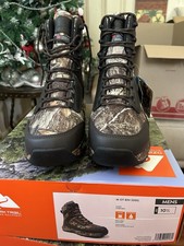 New Ozark Trail Men's Mossy Oak Camo Thinsulate Hiking Hunting Boots Sz 10.5