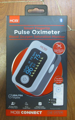#ad MOBI Smart OLED Fingertip Bluetooth Pulse Oximeter $24.99