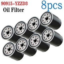 8x Diesel Oil Filters 90915-YZZD3